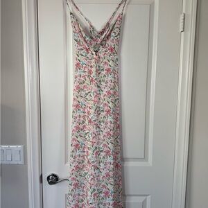 Floral Print Maxi Dress